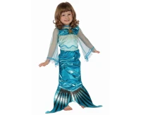 Costume for child Blue Mermaid (dress), size 92/104 cm
